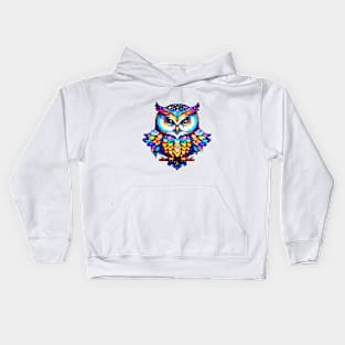 Galactic Owl Kids Hoodie